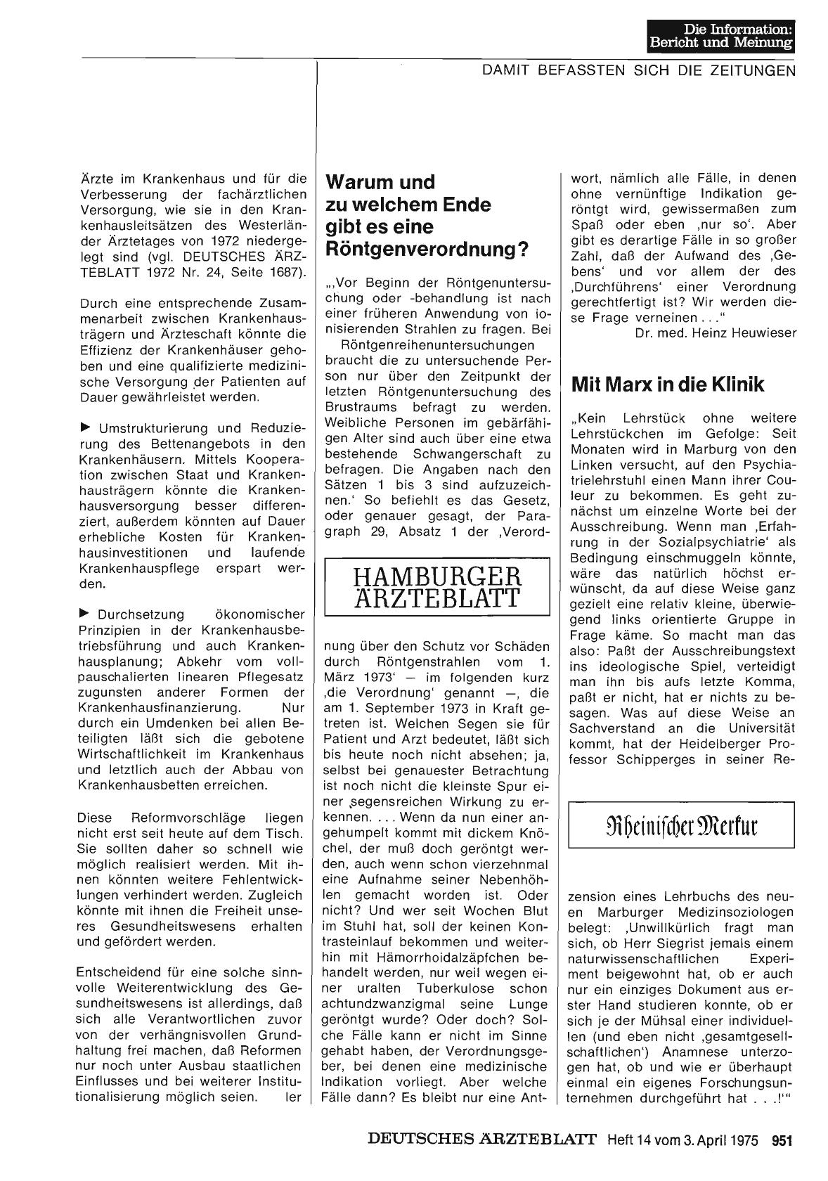Vorschauseite 1: Warum und zu welchem Ende gibt es eine Röntgenverordnung?