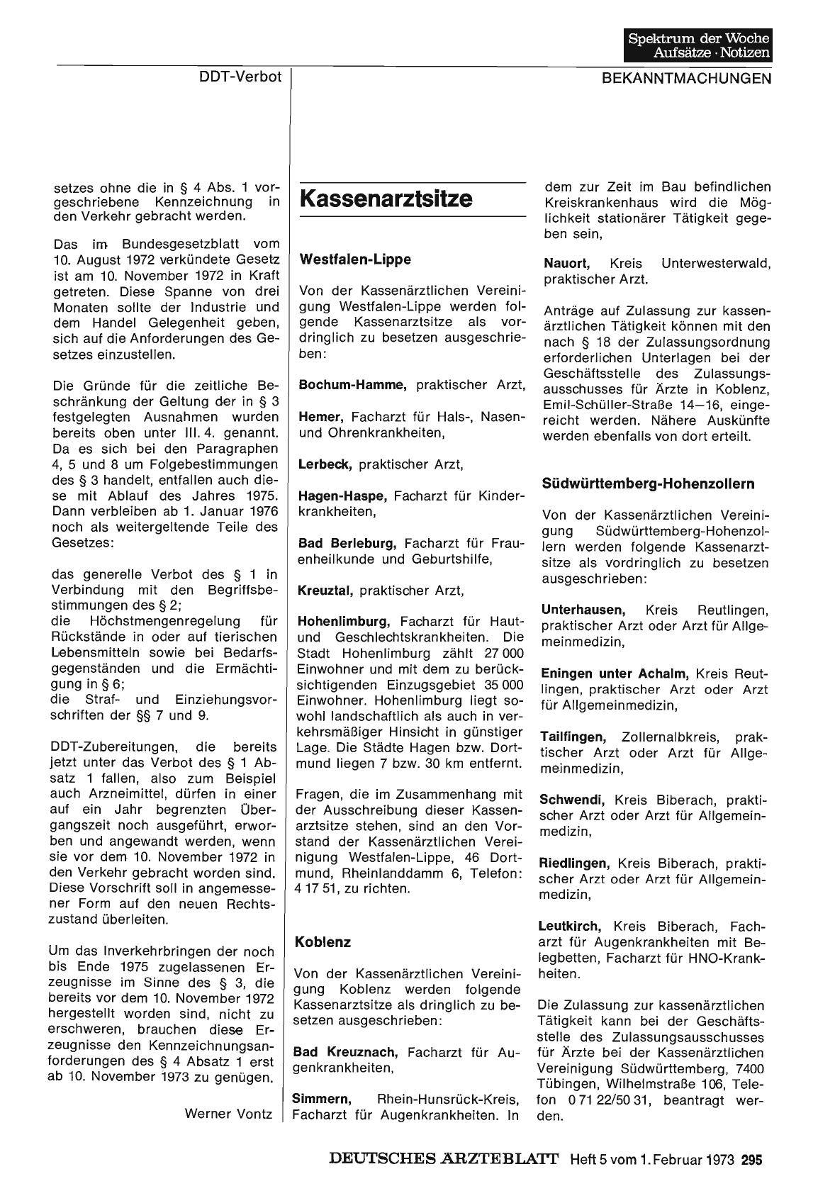 Vorschauseite 1: Kassenarztsitze