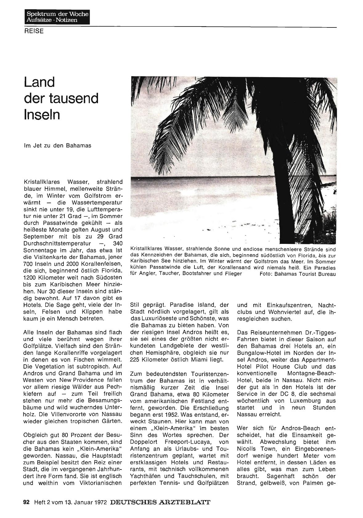 Vorschauseite 1: Land der tausend Inseln: Im Jet zu den Bahamas