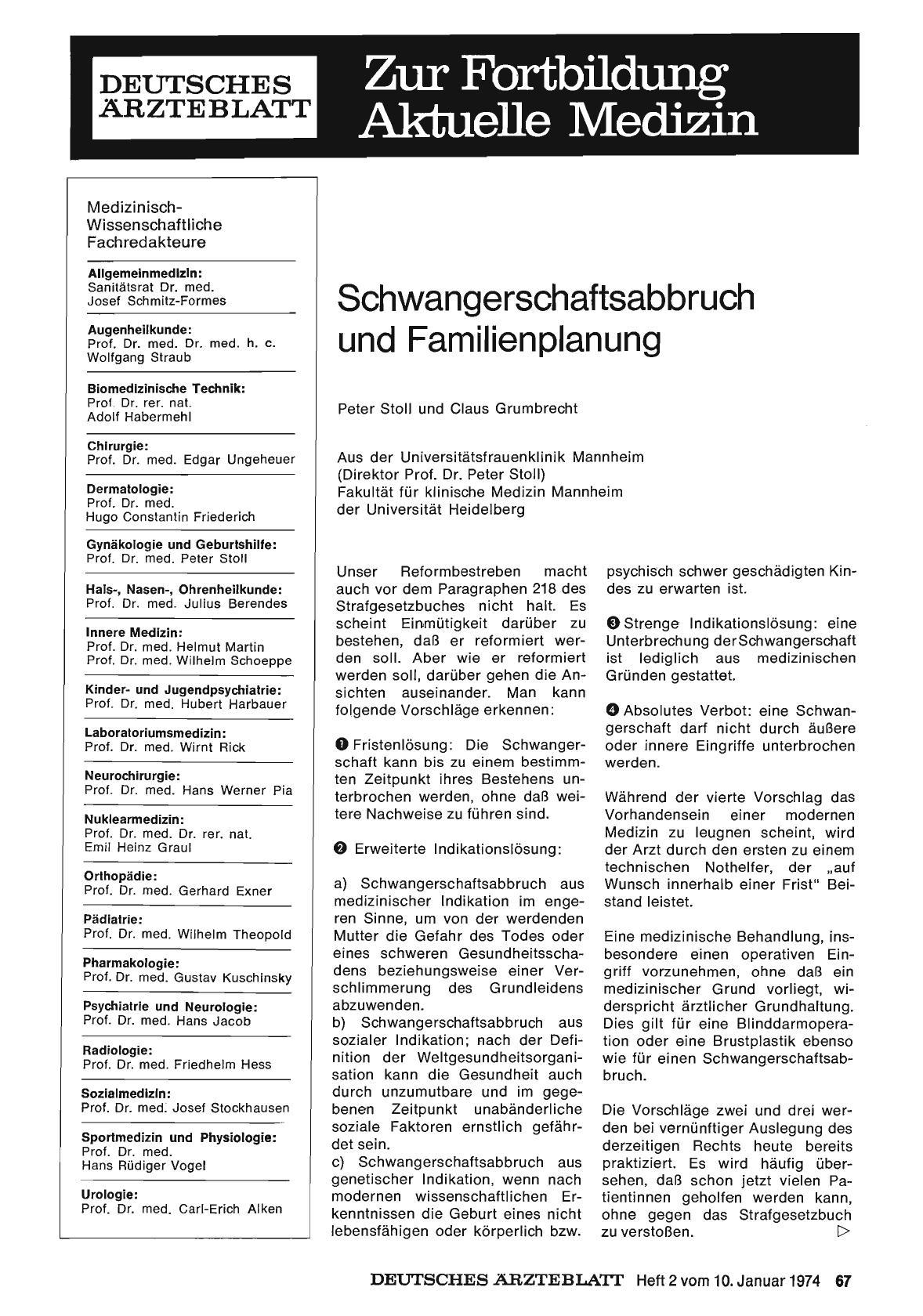 Vorschauseite 1: Schwangerschaftsabbruch und Familienplanung
