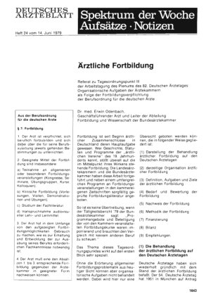 Vorschauseite 1: Ärztliche Fortbildung