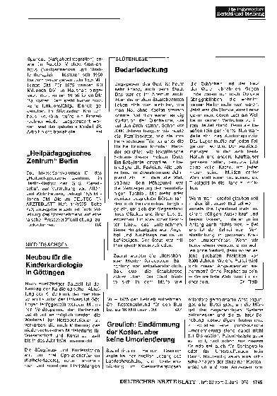 Vorschauseite 1: Berlin: „Heilpädagogisches Zentrum“ Berlin