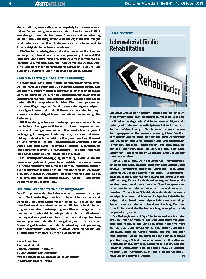 Vorschauseite 1: Lehrmaterial für die Rehabilitation