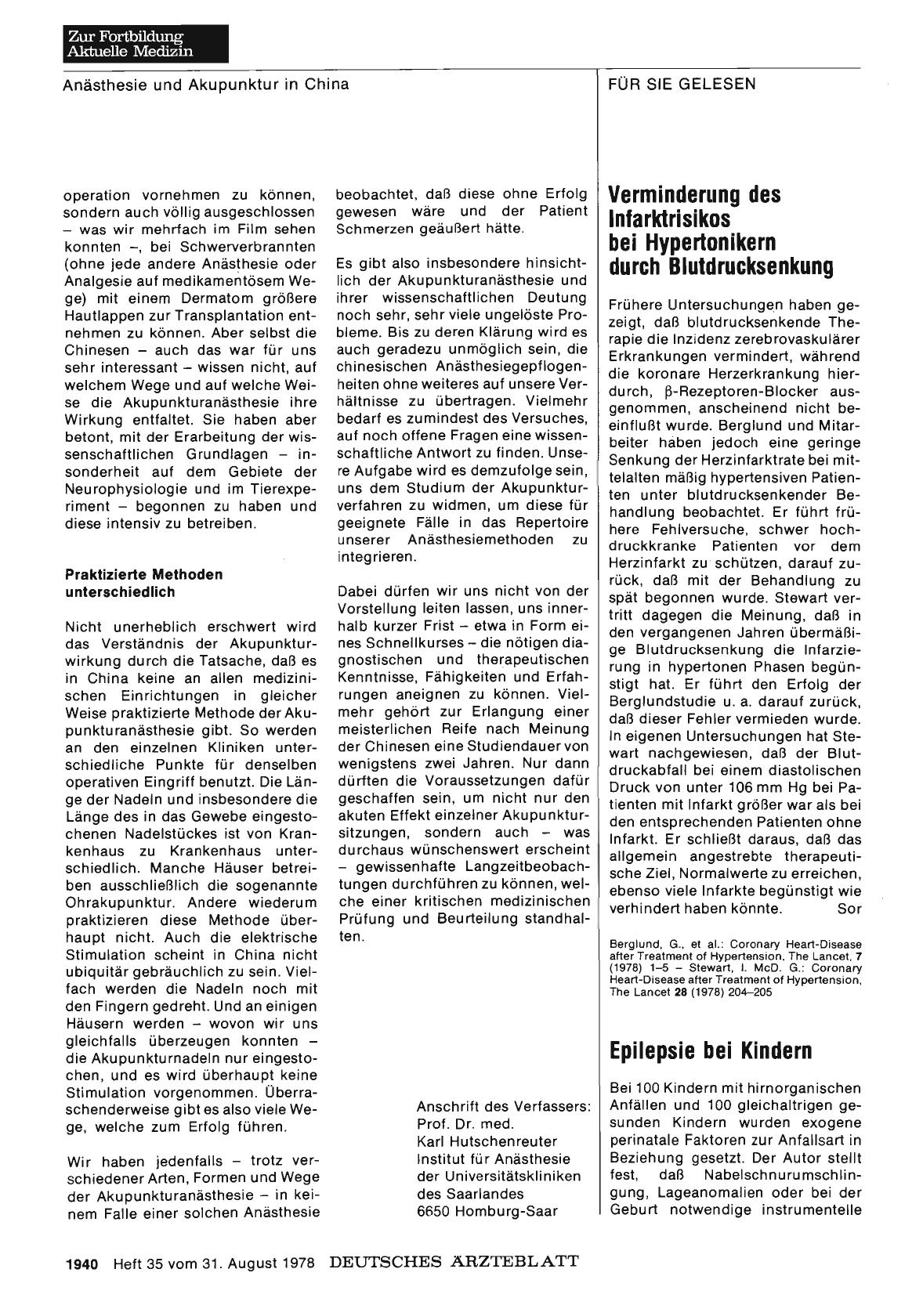 Vorschauseite 1: Epilepsie bei Kindern