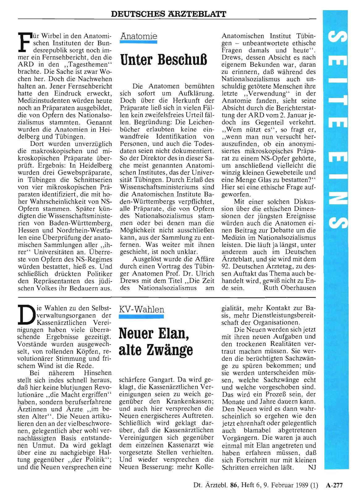 Vorschauseite 1: Anatomie: Unter Beschuß