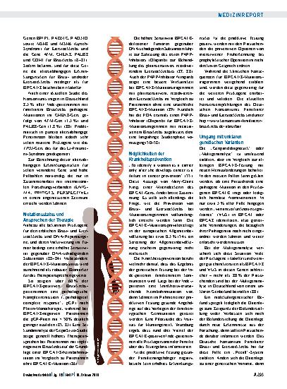 Vorschauseite 3: Personalisierte Medizin in der Gynäko-Onkologie: Fortschritte bedingen neue Herausforderungen