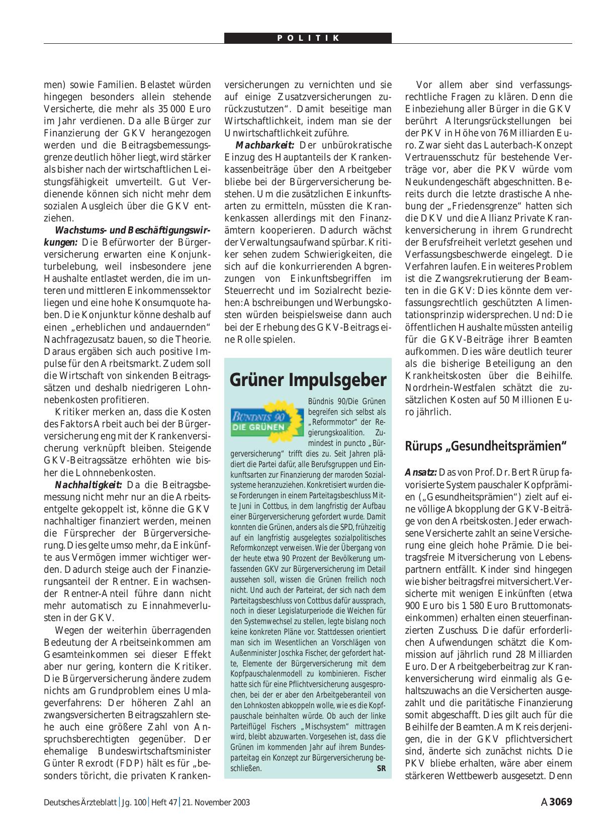 Vorschauseite 1: Grüner Impulsgeber