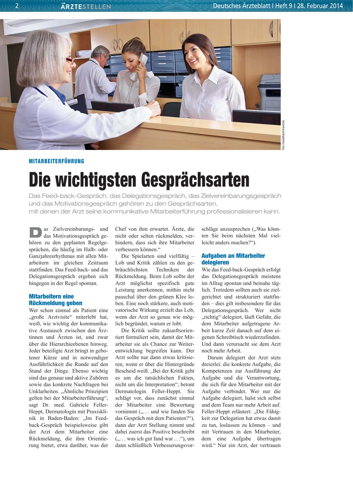 Vorschauseite 1: Mitarbeiterführung: Die wichtigsten Gesprächsarten