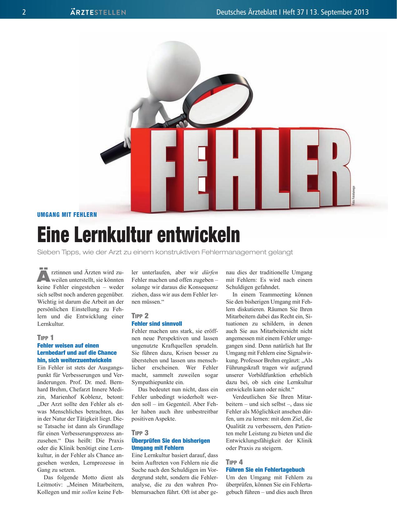 Vorschauseite 1: Umgang mit Fehlern: Eine Lernkultur entwickeln