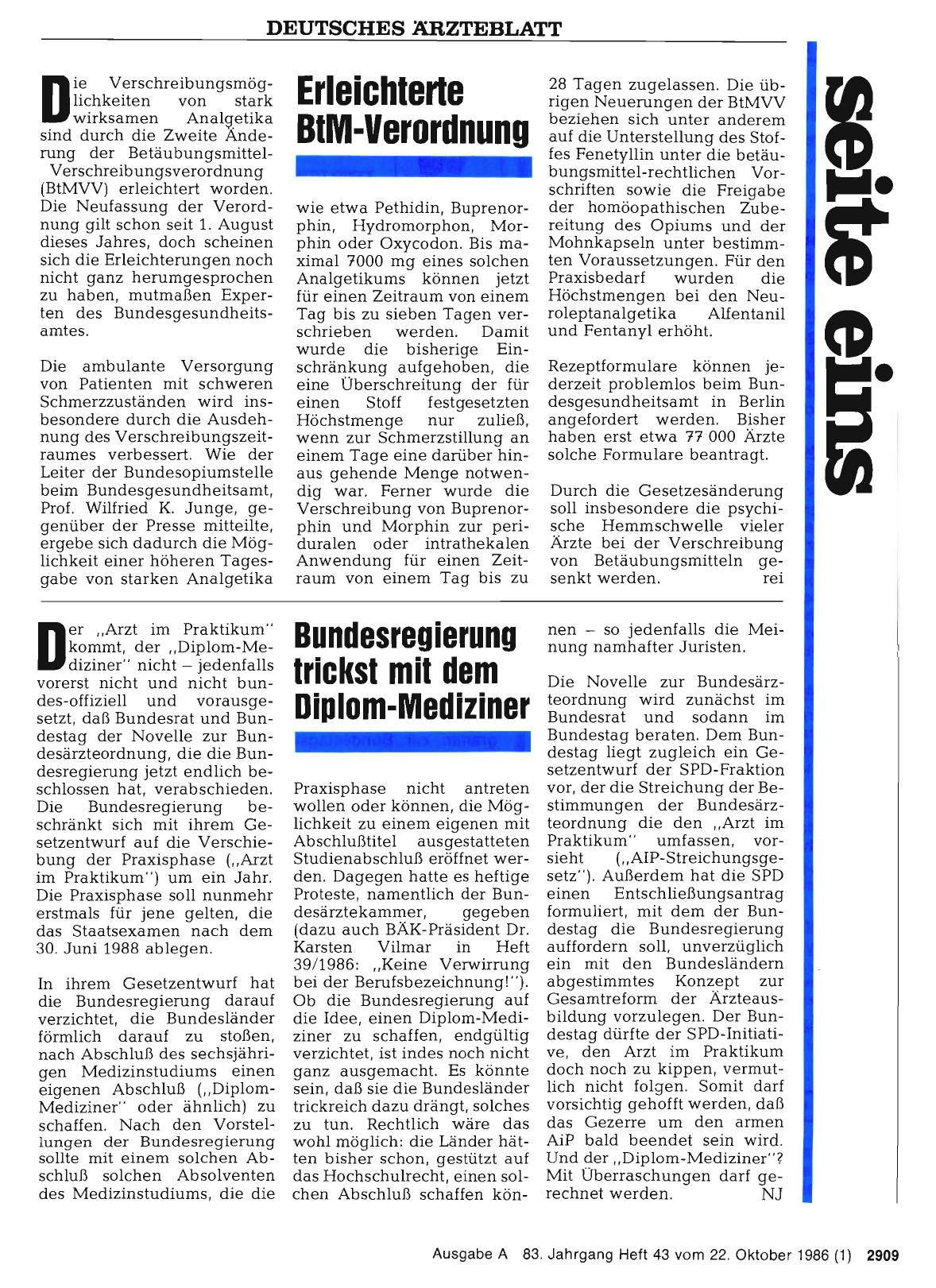 Vorschauseite 1: Erleichterte BHW-Verordnung