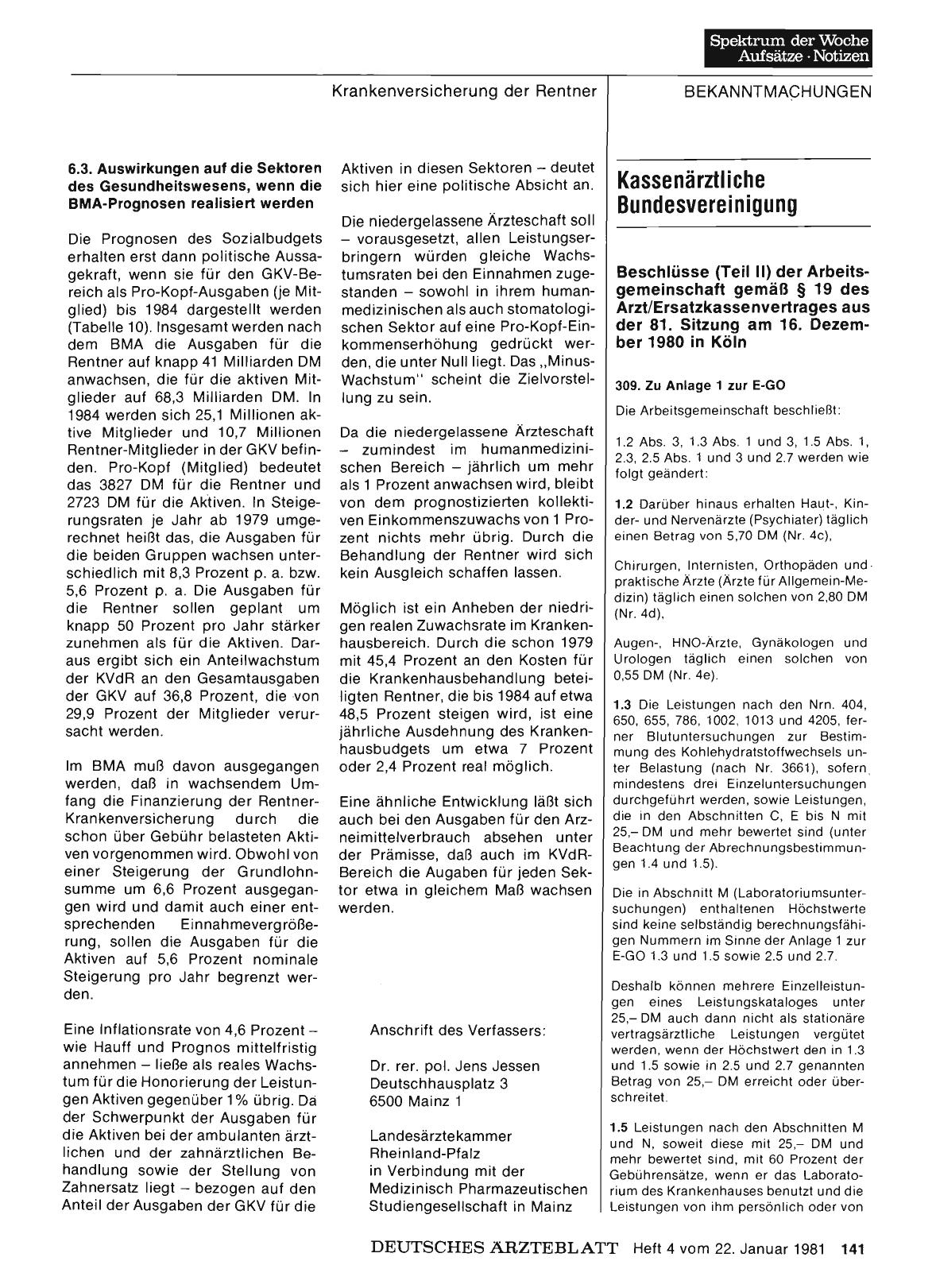 Vorschauseite 1: Kassenärztliche Bundesvereinigung