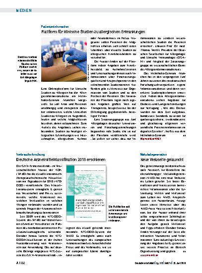 Vorschauseite 1: Makuladegeneration: Neue Webseite gelauncht