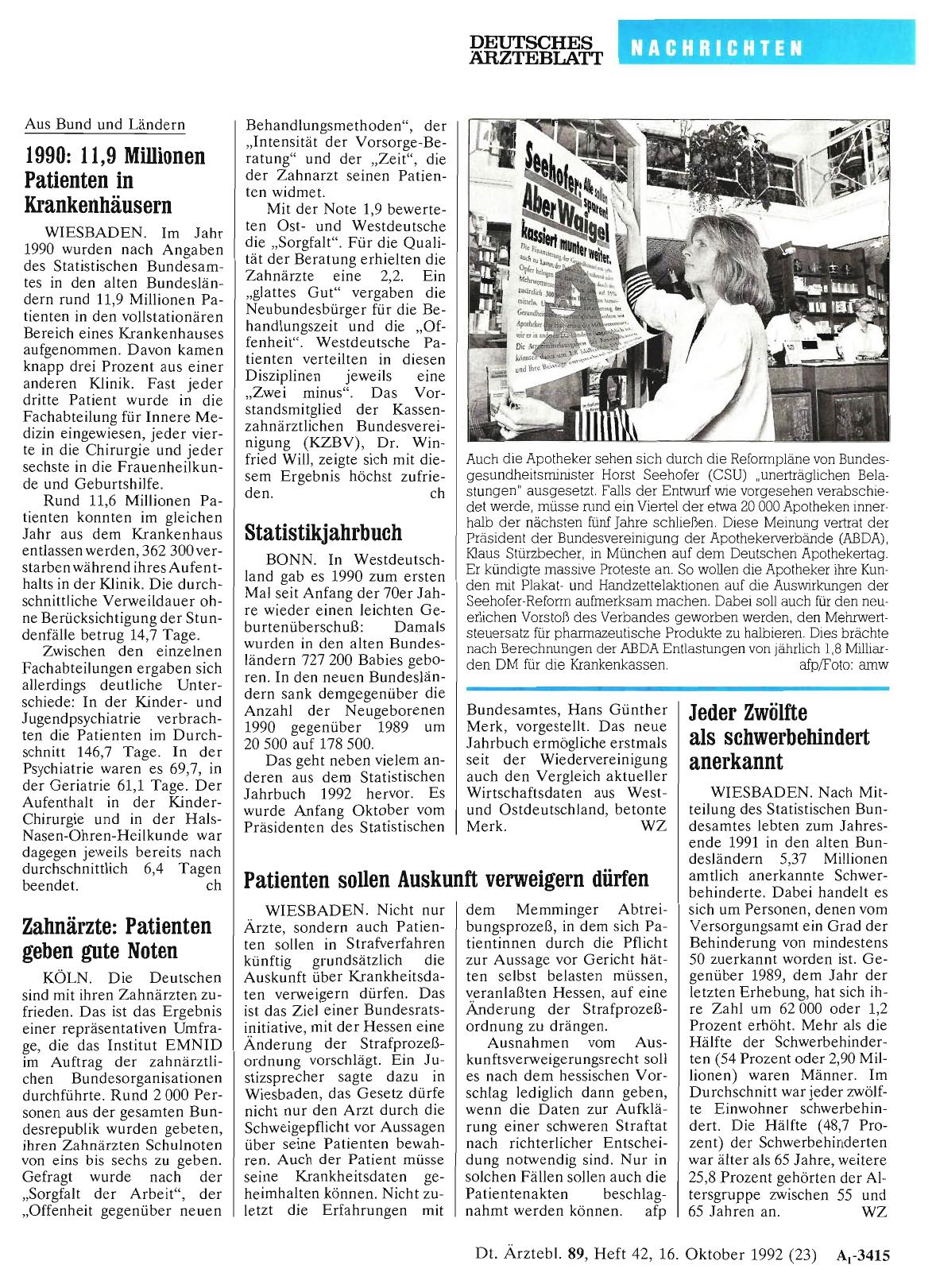 Vorschauseite 1: Statistikjahrbuch