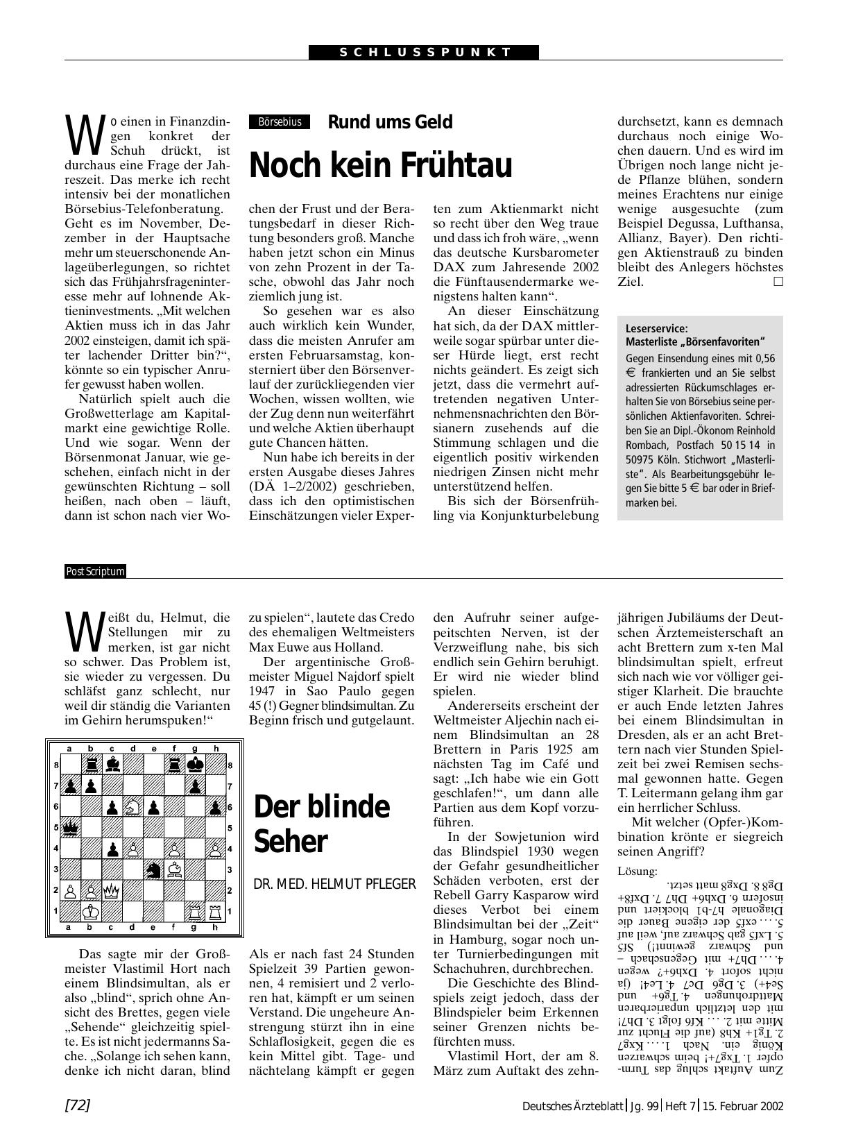 Vorschauseite 1: Der blinde Seher