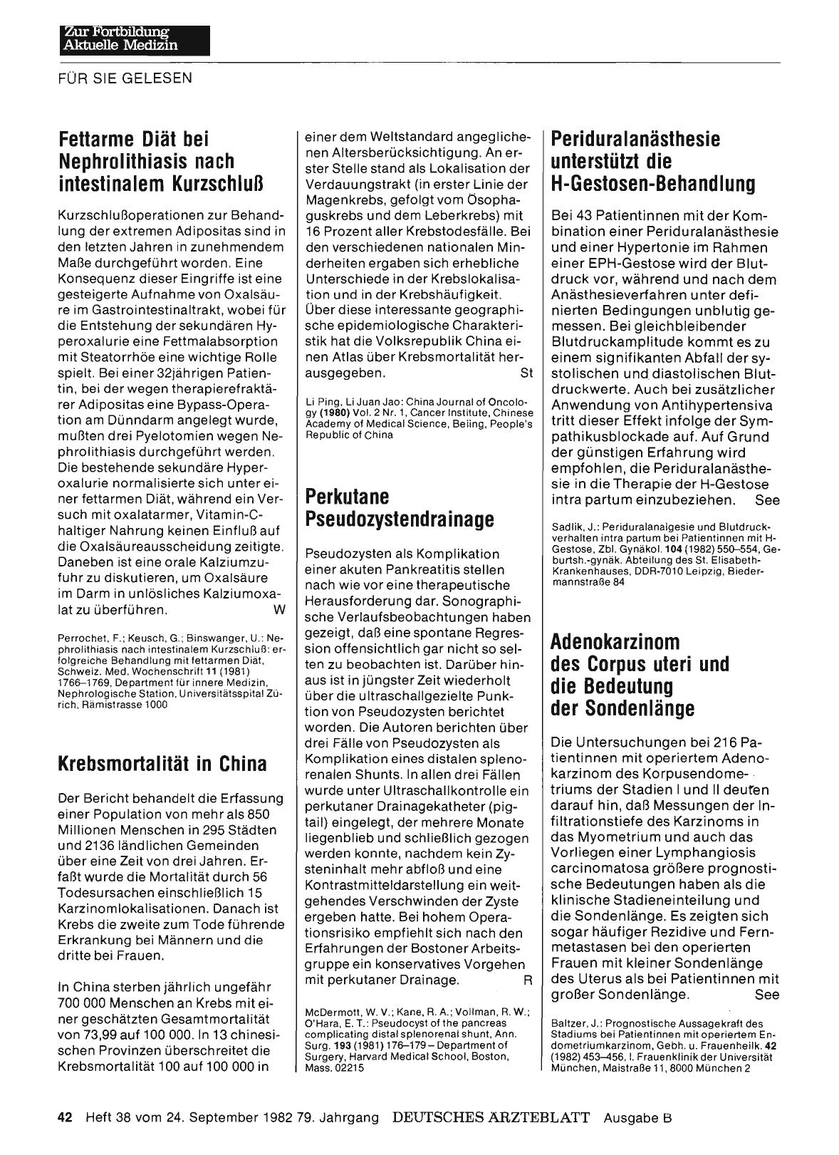 Vorschauseite 1: Periduralanästhesie unterstützt die H-Gestosen-Behandlung