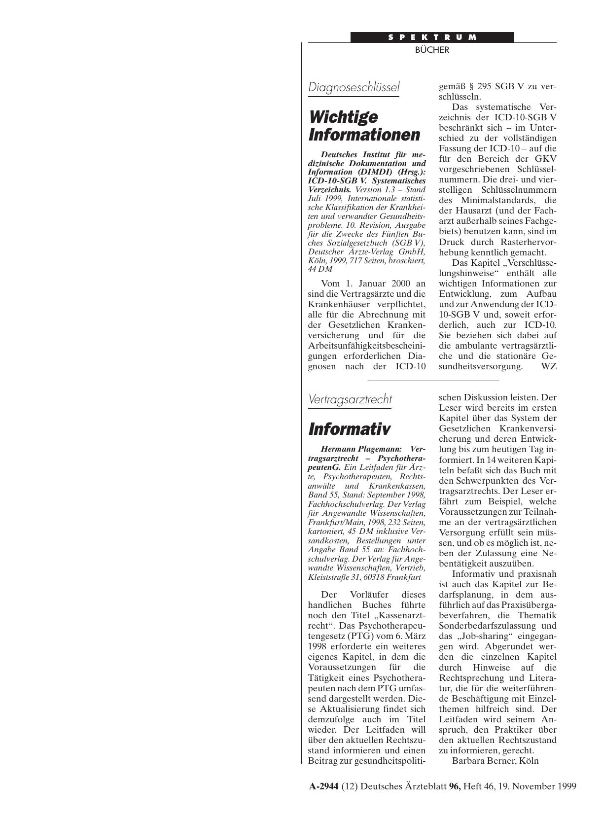 Vorschauseite 1: Vertragsarztrecht - PsychotherapeutenG