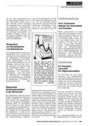 Vorschauseite 1: Wegweiser zur Rehabilitation von Behinderten