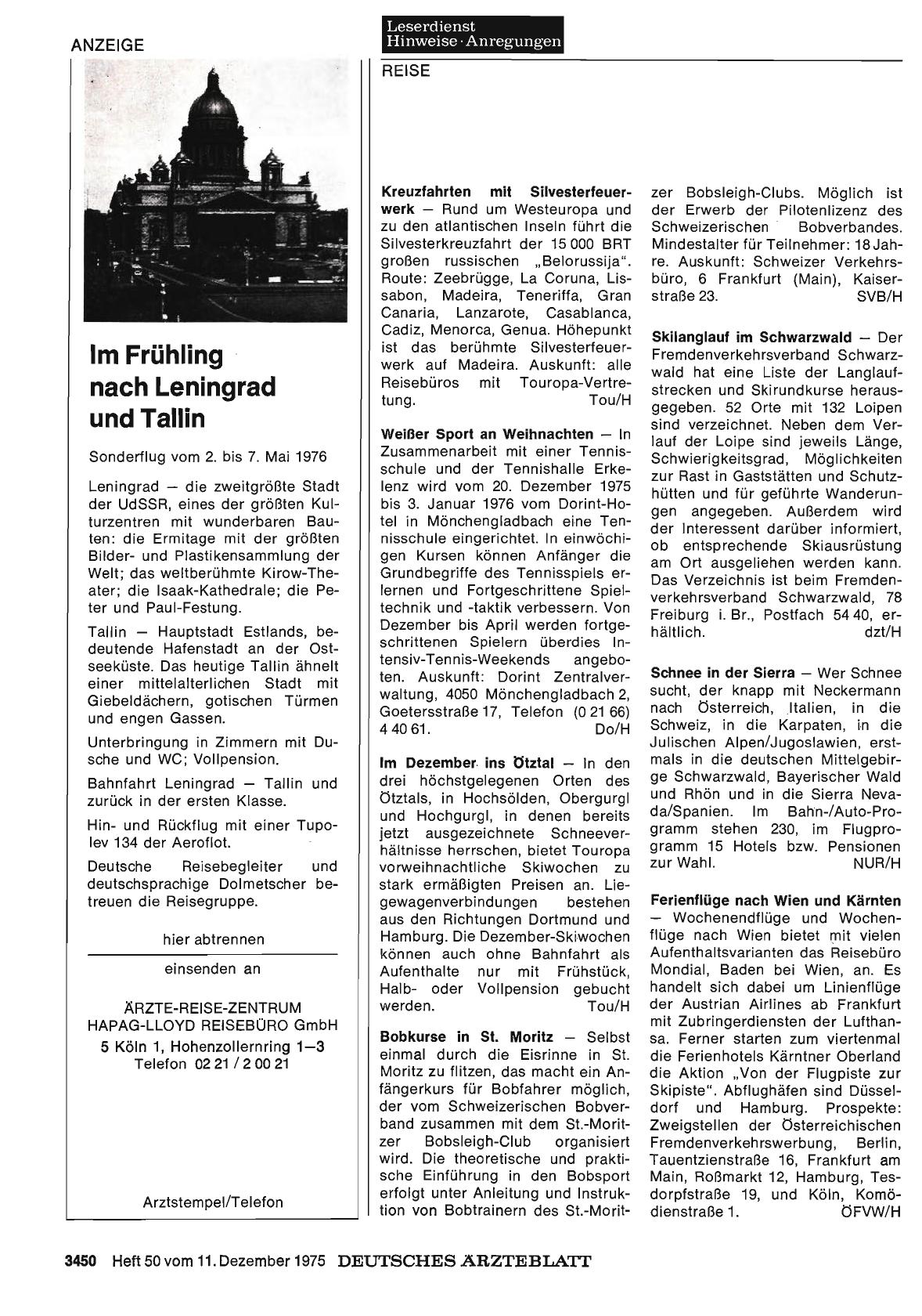 Vorschauseite 1: Reiseziele