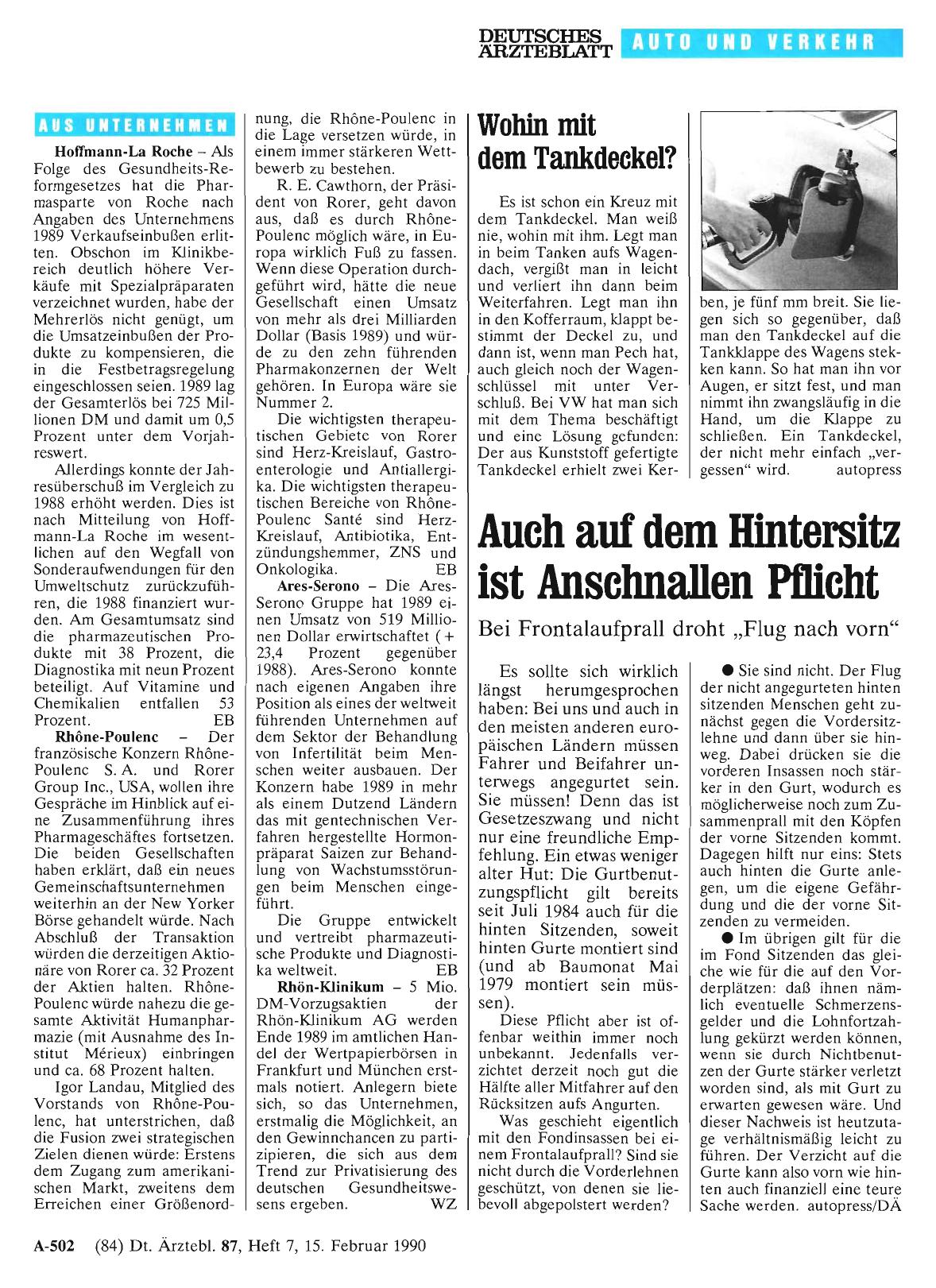 Vorschauseite 1: Aus Unternehmen