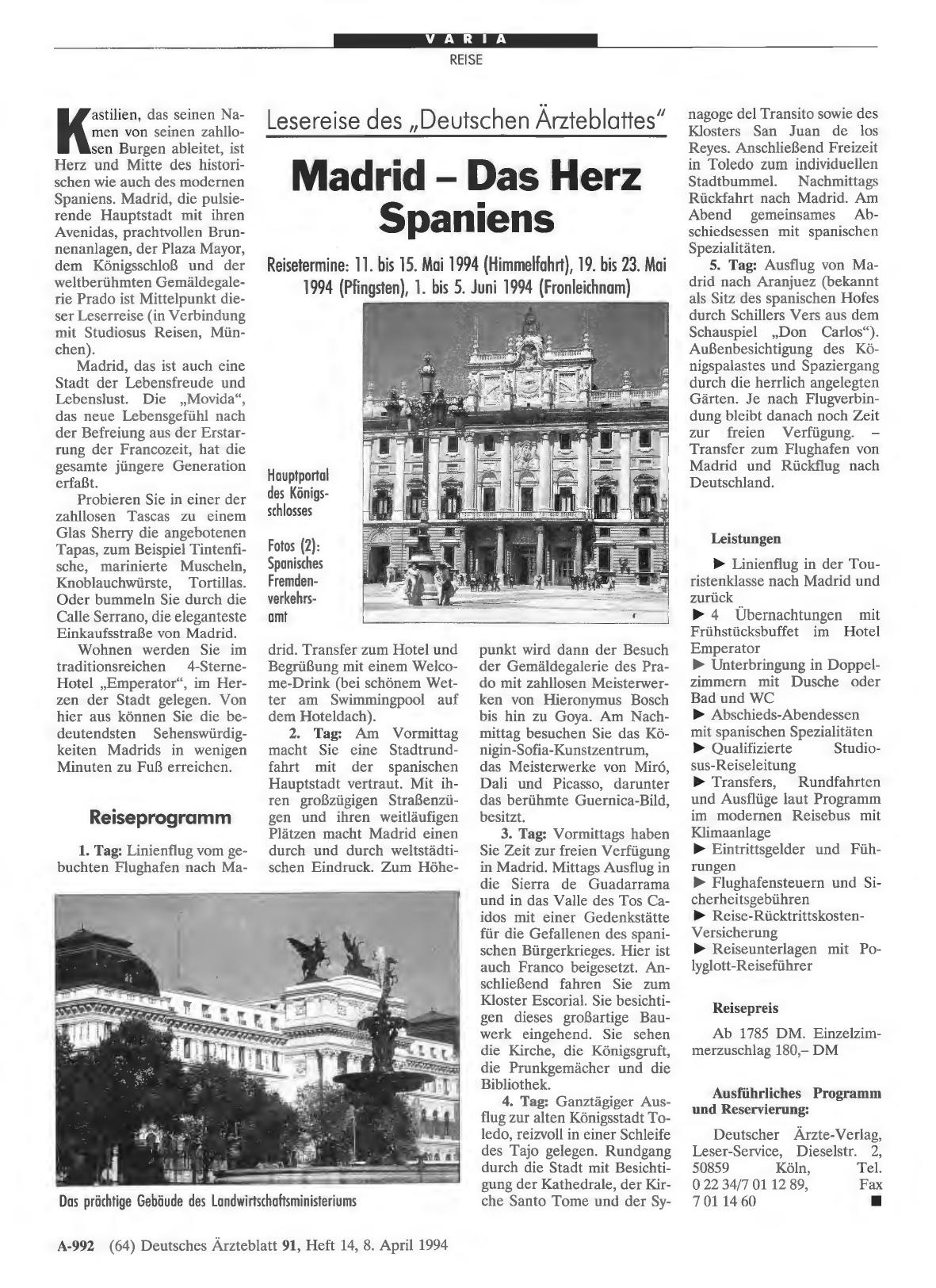 Vorschauseite 1: Madrid - Das Herz Spaniens