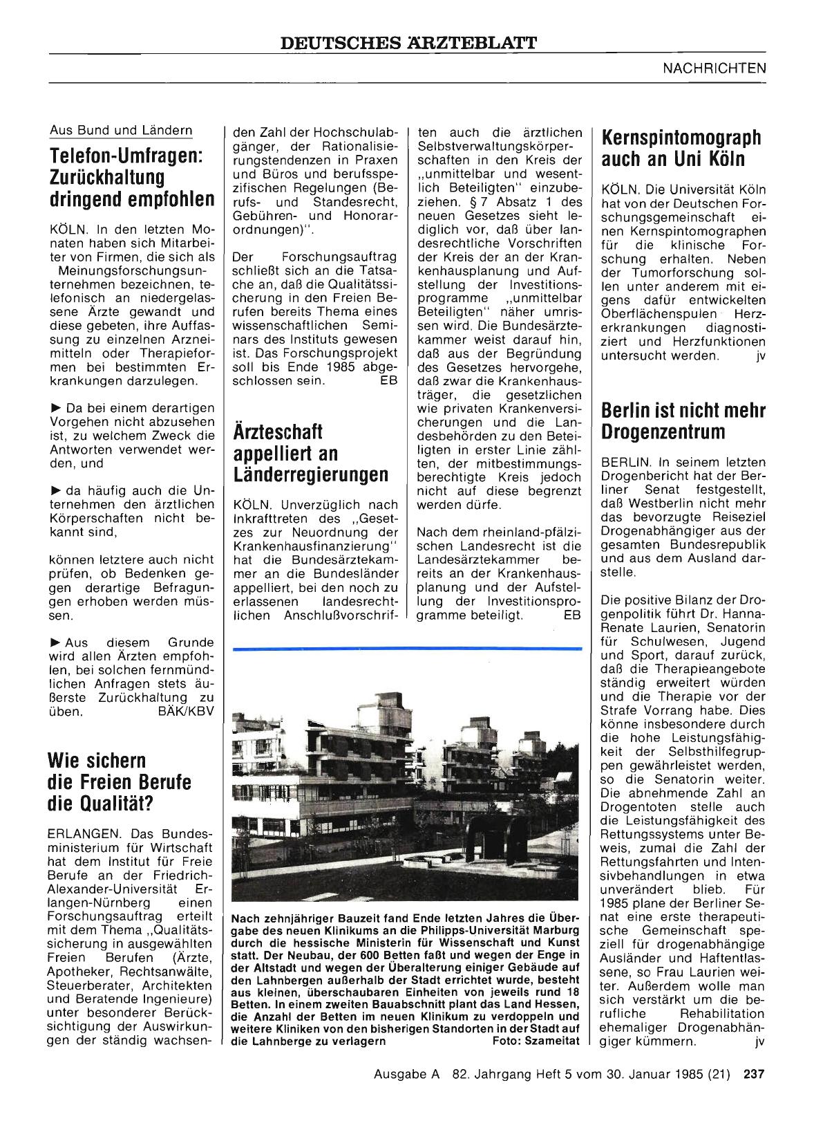Vorschauseite 1: Wie sichern die Freien Berufe die Qualität?
