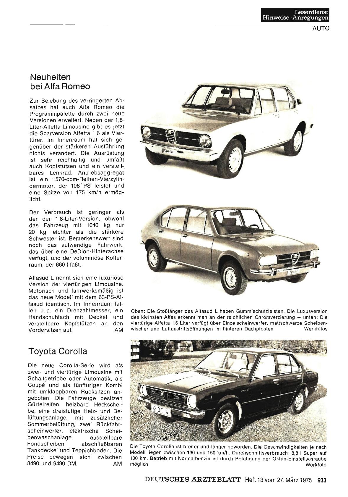 Vorschauseite 1: Neuheiten bei Alfa Romeo