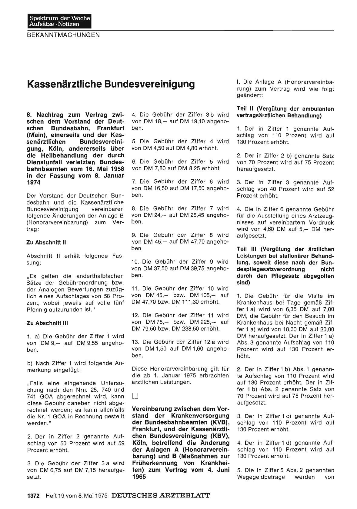 Vorschauseite 1: Kassenärztliche Bundesvereinigung