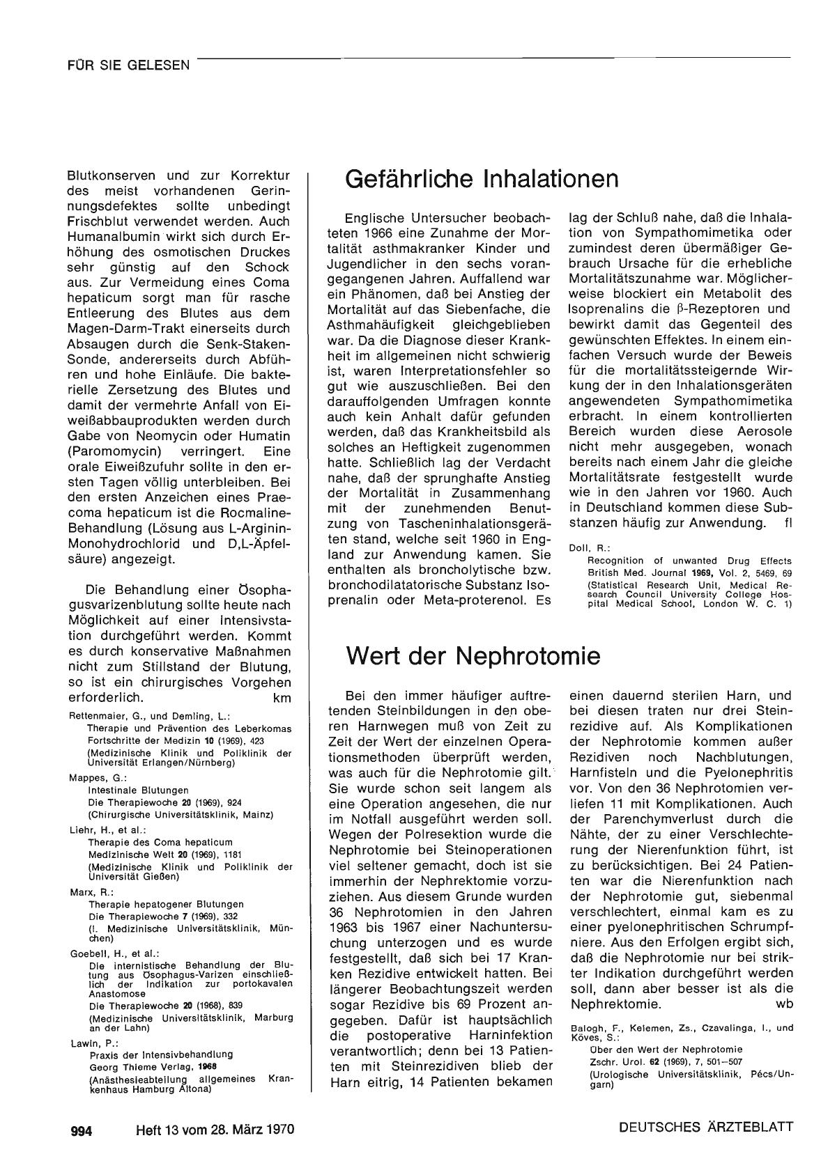 Vorschauseite 1: Gefährliche Inhalationen