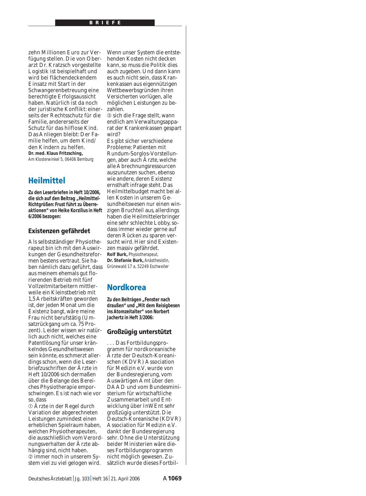 Vorschauseite 1: Heilmittel: Existenzen gefährdet
