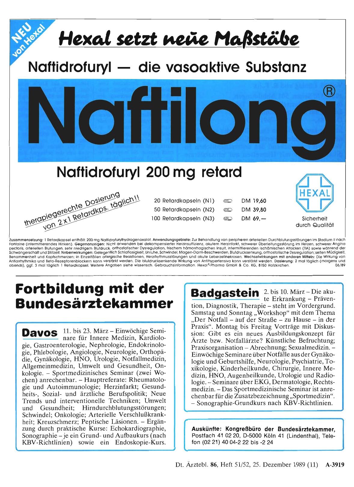 Vorschauseite 1: Fortbildung mit der Bundesärztekammer