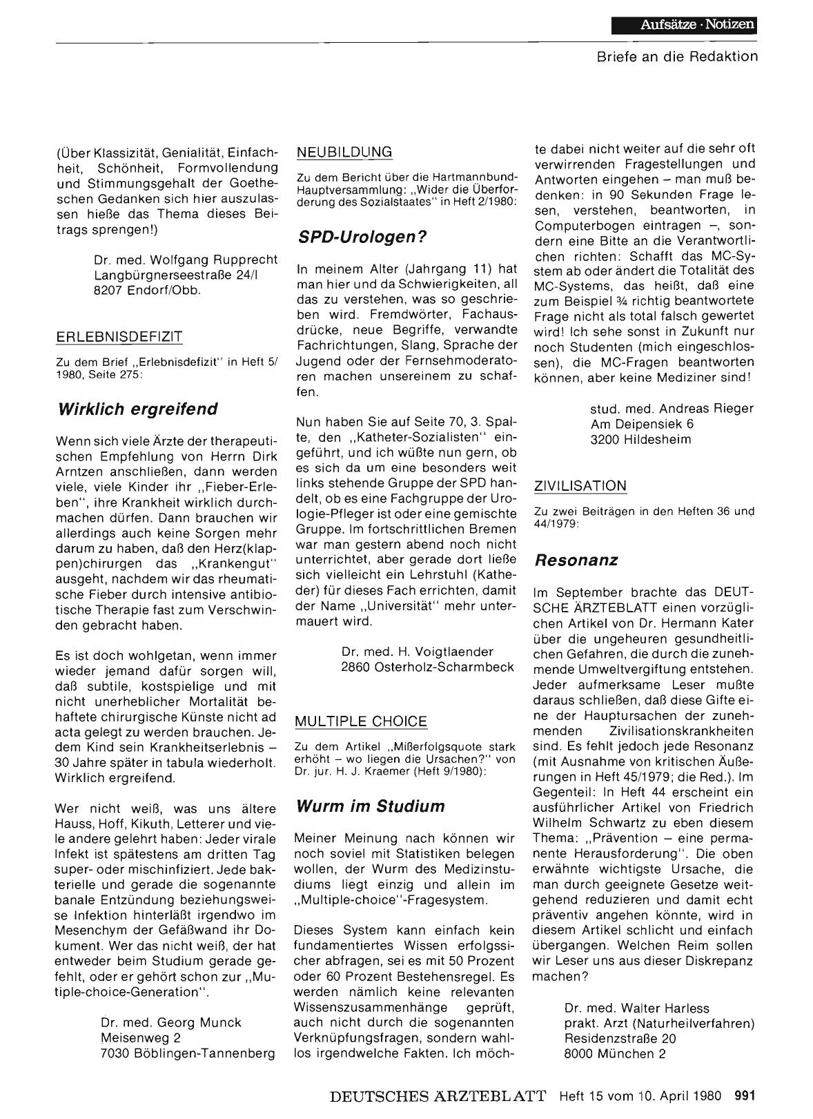 Vorschauseite 1: ZIVILISATION: Resonanz