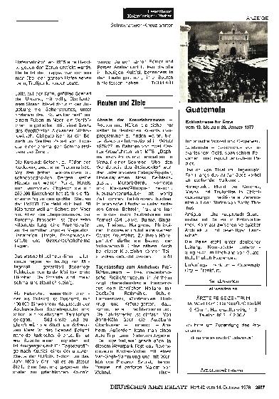 Vorschauseite 1: Routen und Ziele