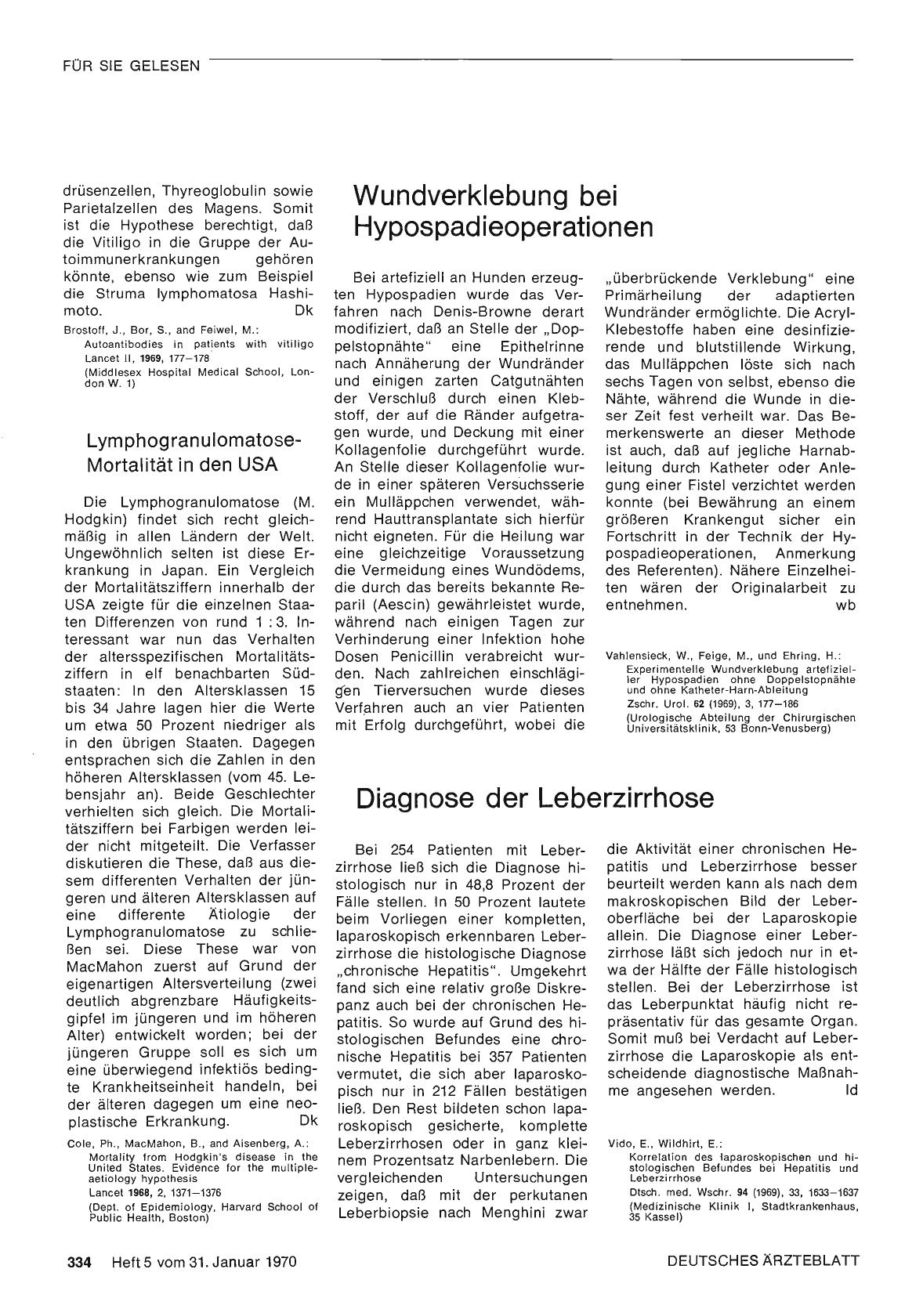 Vorschauseite 1: Diagnose der Leberzirrhose