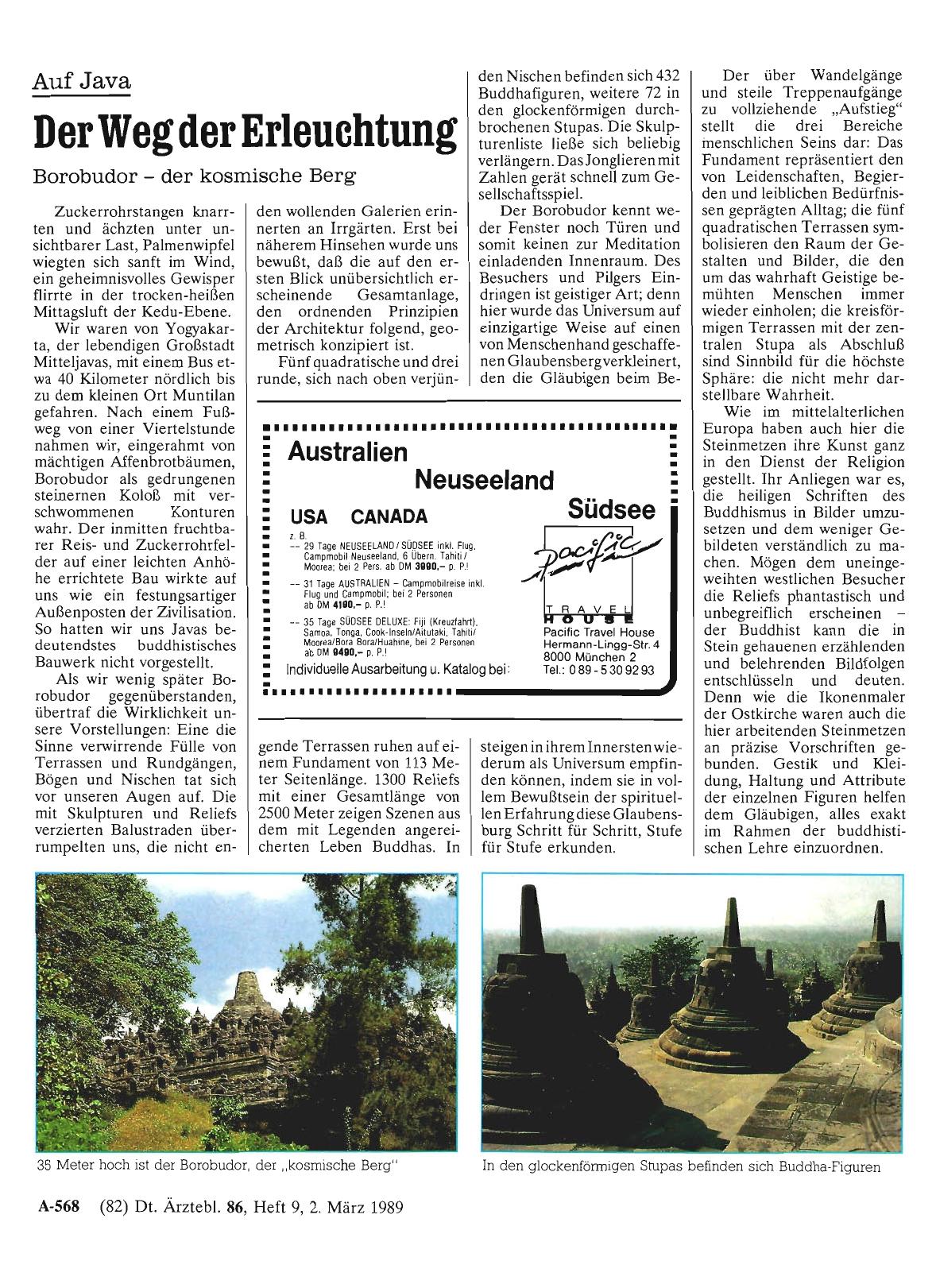 Vorschauseite 1: Auf Java: Der Weg der Erleuchtung: Borobudor - der kosmische Berg