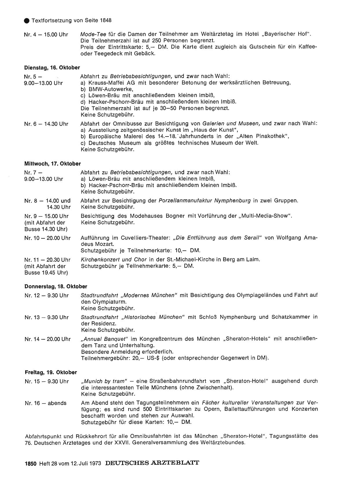 Vorschauseite 1: The World Medical Association Inc. (Teil 2)