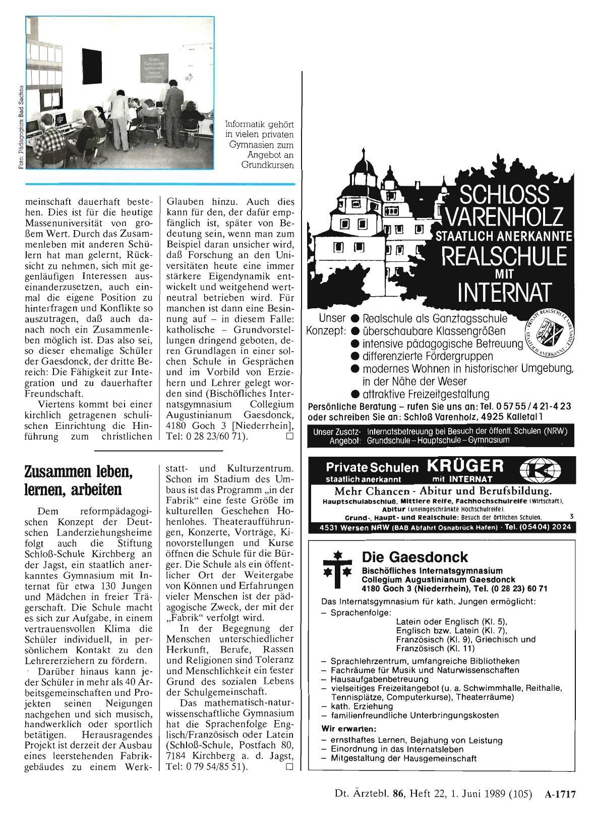 Vorschauseite 1: Zusammen leben, lernen, arbeiten