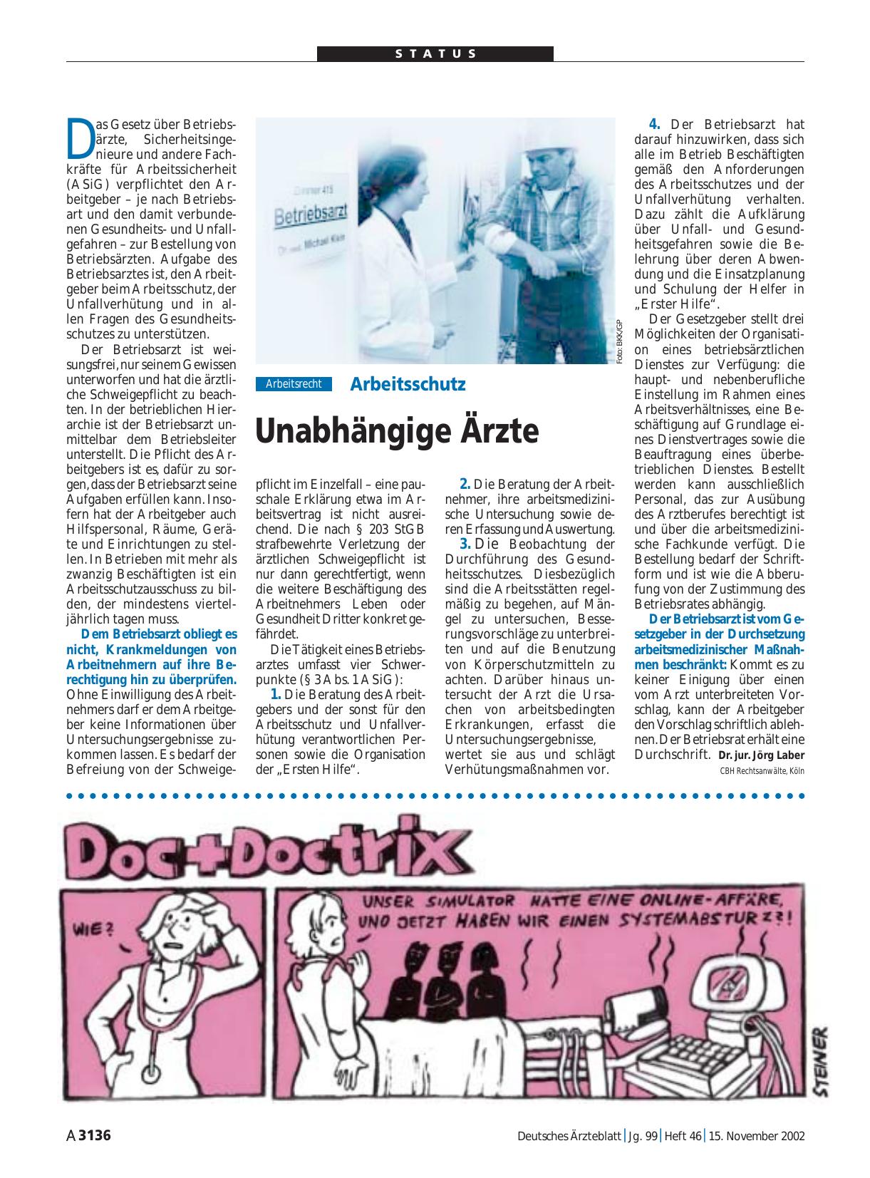 Vorschauseite 1: Doc + Doctrix