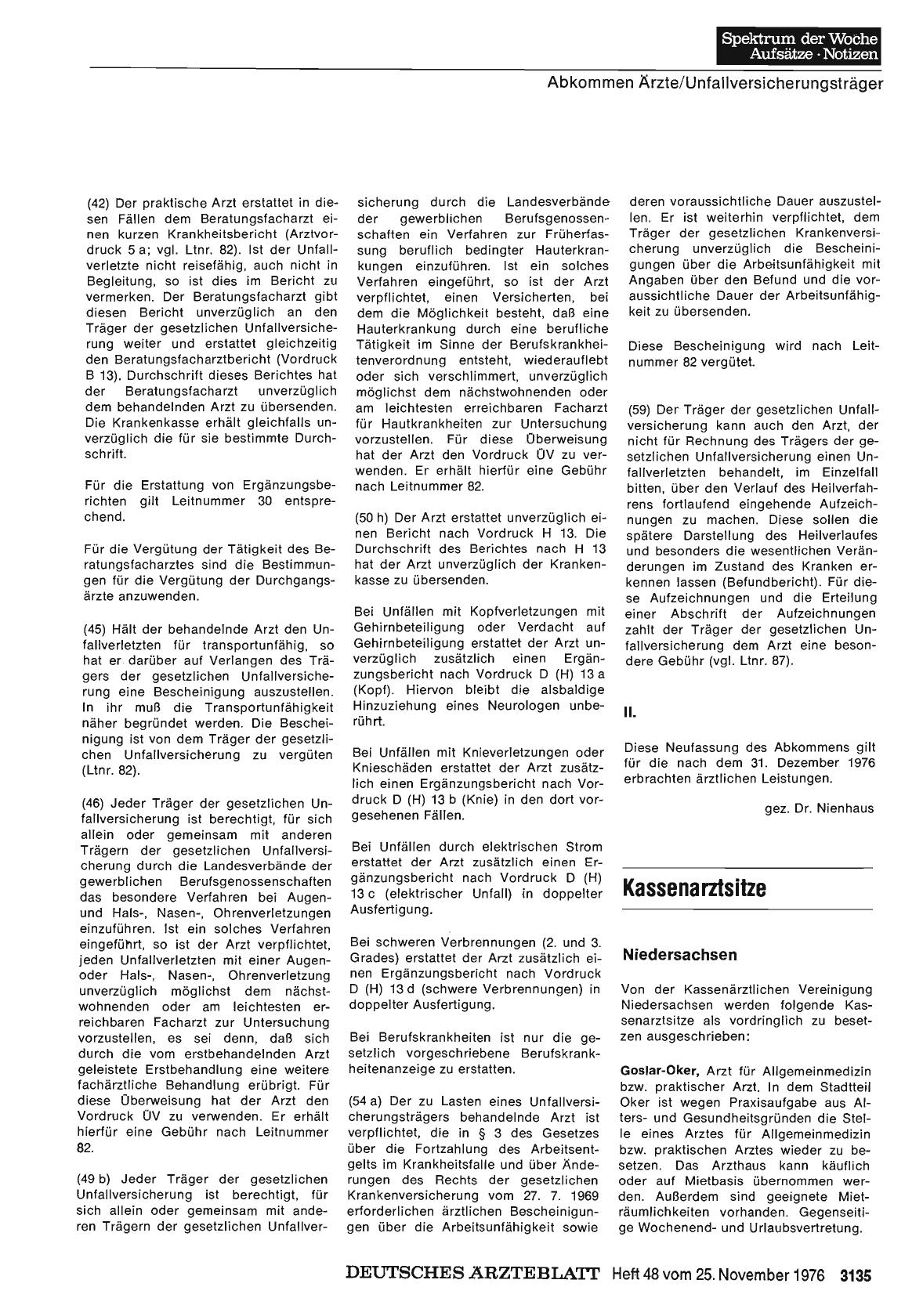Vorschauseite 1: Kassenarztsitze