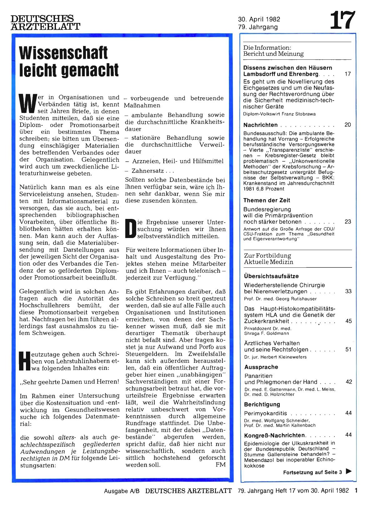 Vorschauseite 1: Wissenschaft leicht gemacht