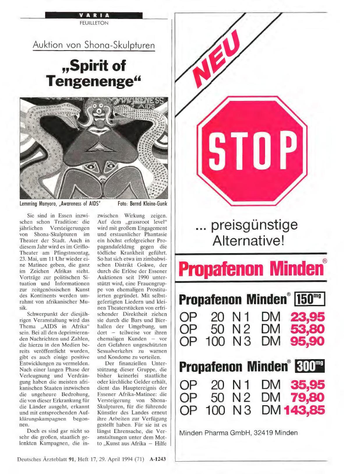 Vorschauseite 1: Auktion von Shona-Skulpturen „Spirit of Tengenenge“