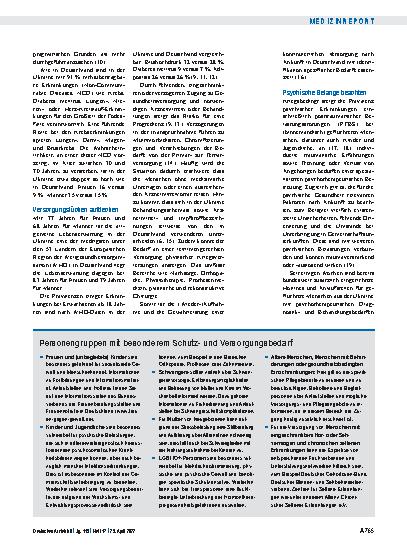 Vorschauseite 2: Fluchtmigration: Für eine gute Gesundheit sorgen