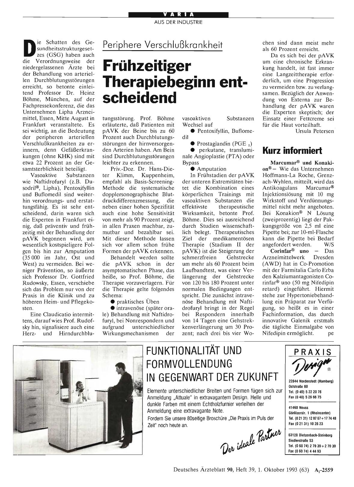 Vorschauseite 1: Kurz informiert: Corinfar® uno
