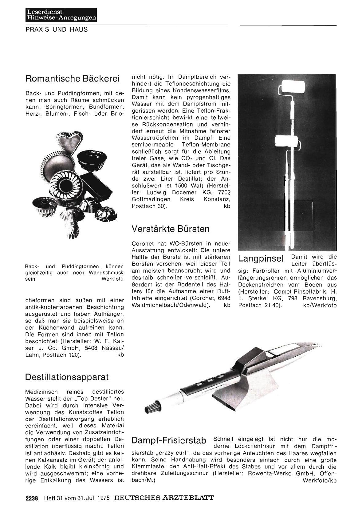 Vorschauseite 1: Verstärkte Bürsten