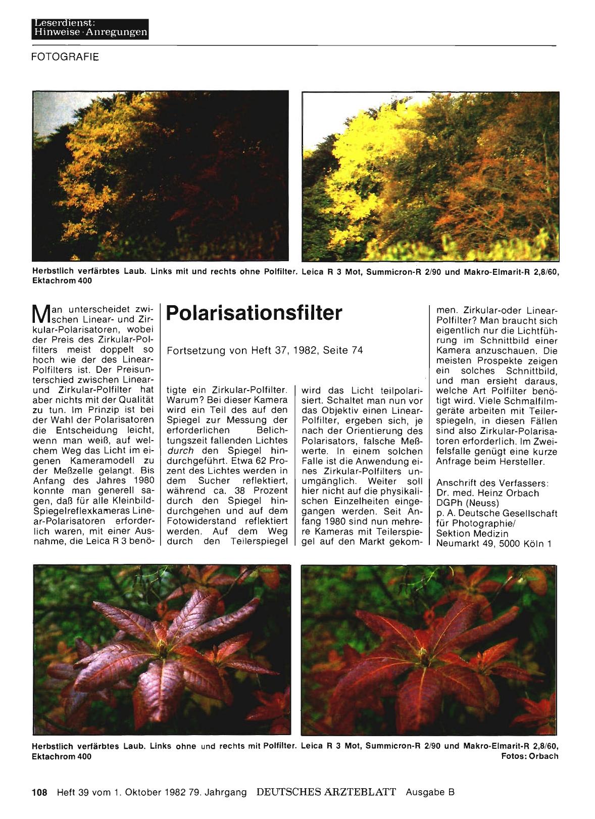 Vorschauseite 1: Polarisationsfilter