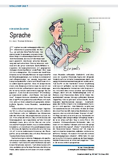 Vorschauseite 1: Von schräg unten: Sprache