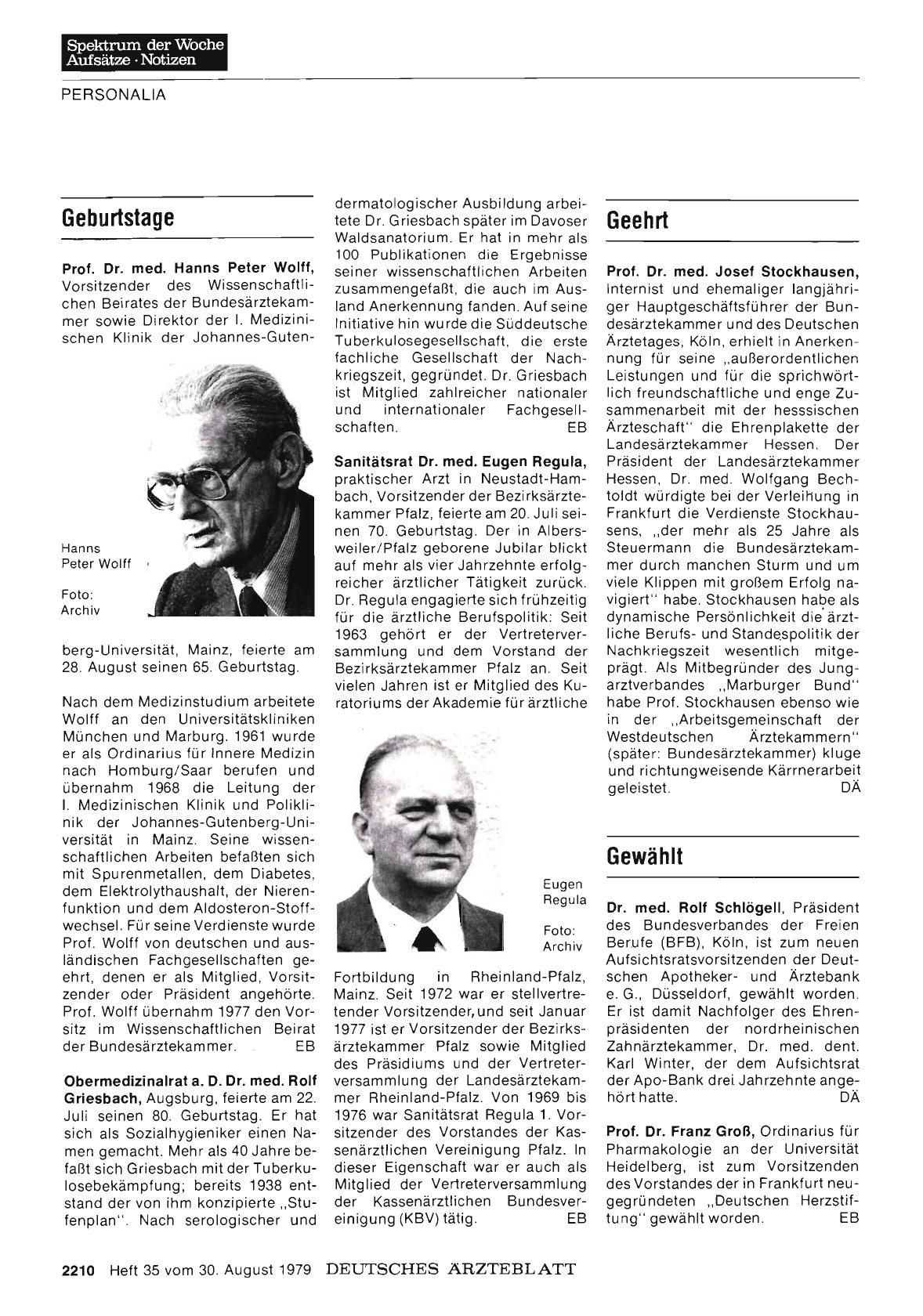 Vorschauseite 1: Gewählt