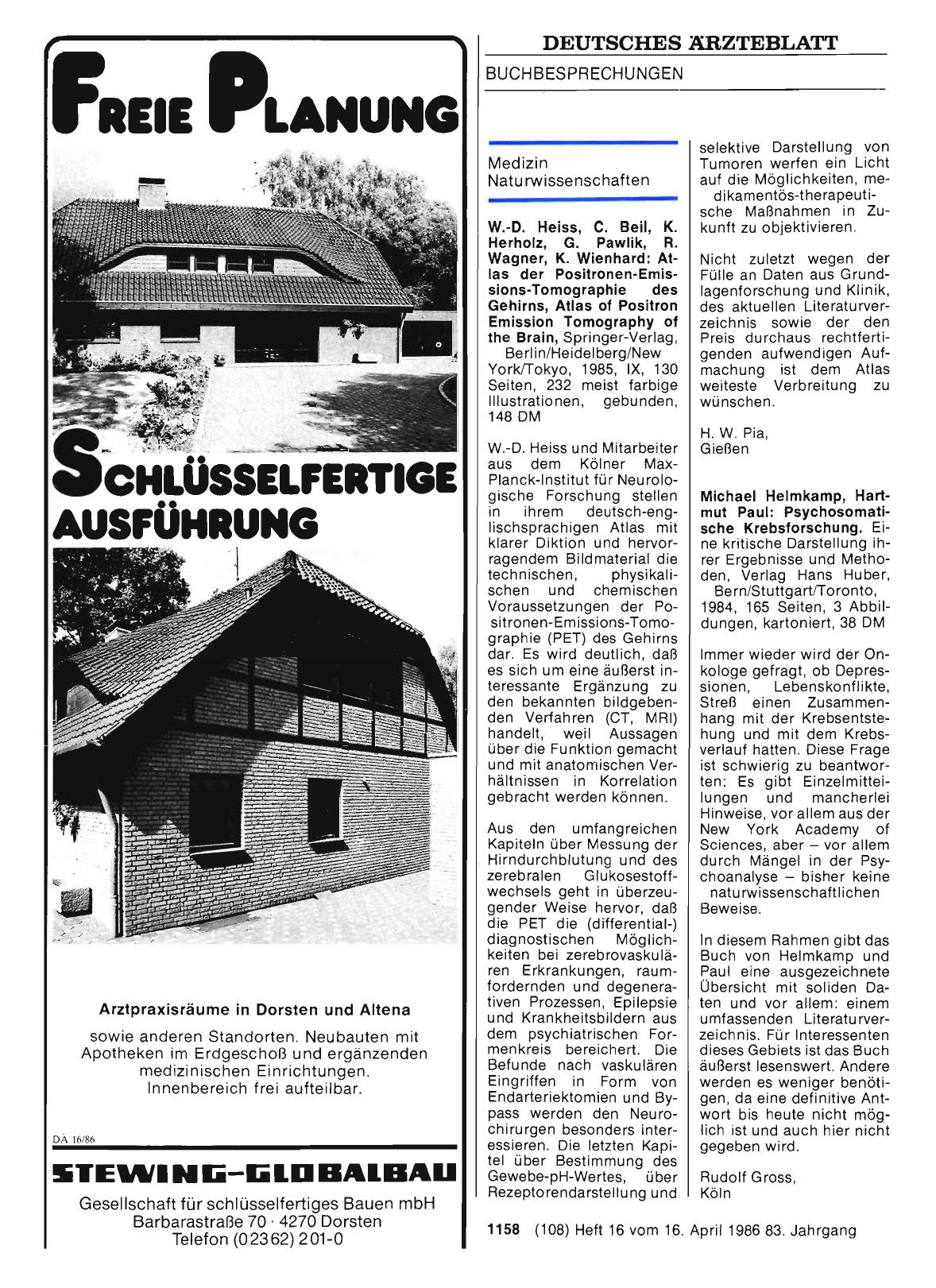 Vorschauseite 1: Michael Helmkamp, Hartmut Paul: Psychosomatische Krebsforschung
