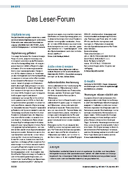 Vorschauseite 1: Digitalisierung: Digitalisierung gefördert