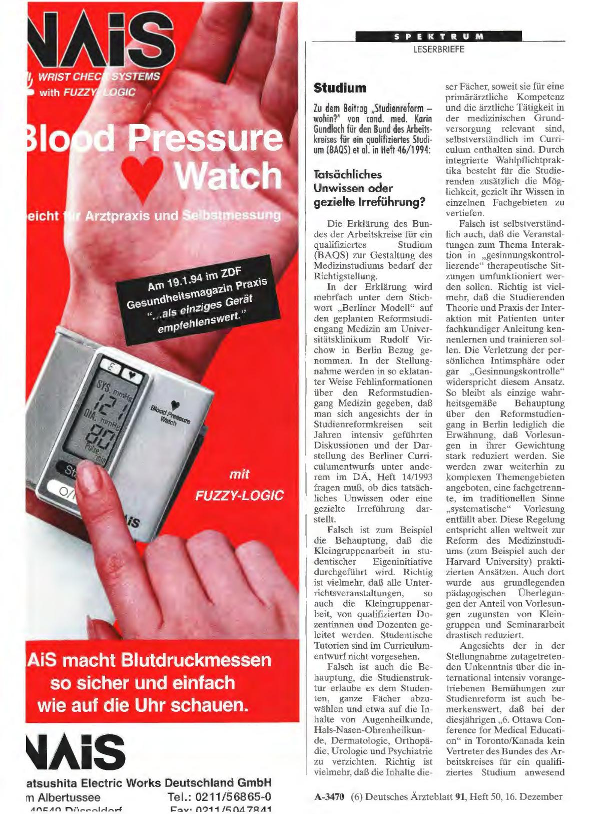 Vorschauseite 1: Studium: Tatsächliches Unwissen oder gezielte Irreführung?