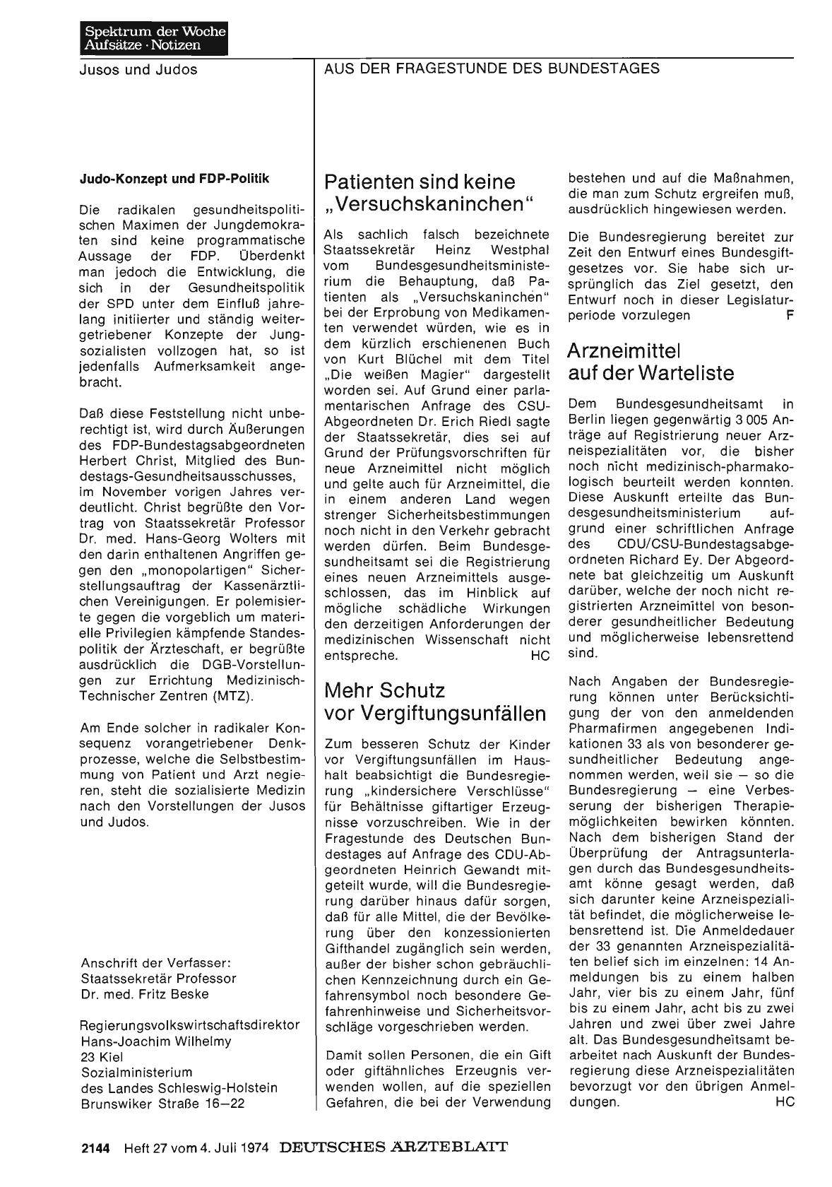 Vorschauseite 1: Arzneimittel auf der Warteliste